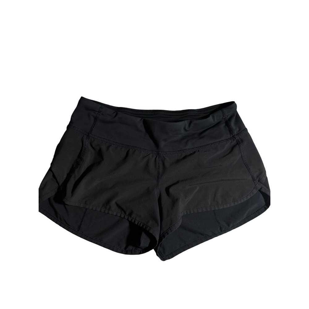 Lululemon Speed Up Low-Rise Lined Running Shorts 4 Womens 3" Inseam Workout Run